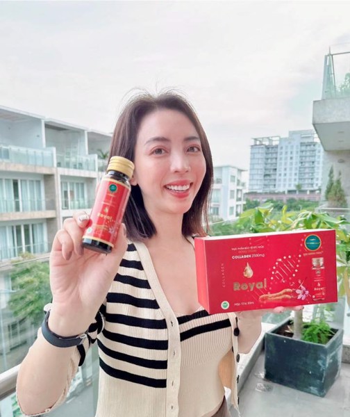 Nghệ sĩ Thu Trang tin tưởng và sử dụng Collagen KCV