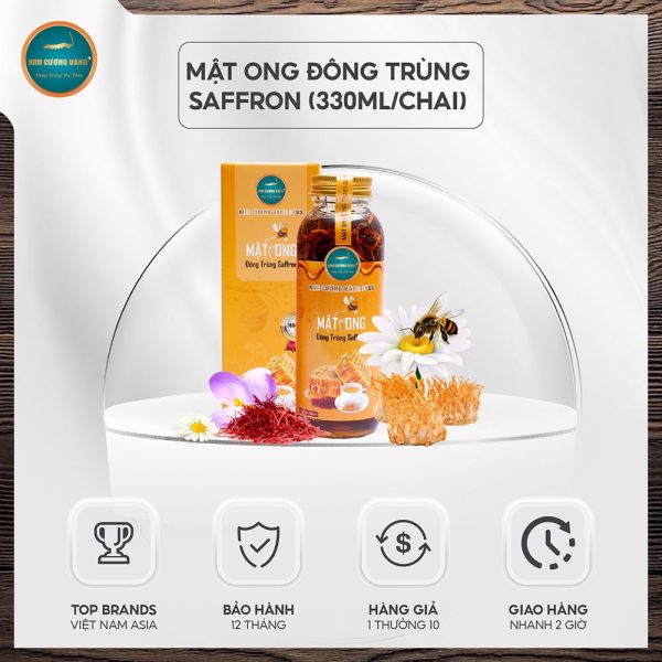 Mật Ong Đông Trùng Saffron kimcuongvang